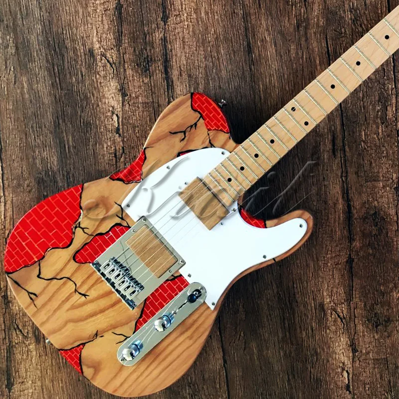 6 строка магазина Telecaster Электрогитара ans дерево клен шеи