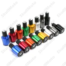 CNC 22 мм Алюминий мотоцикл велосипед аксессуары Запчасти Ручки Бар Конец слайдер Разъем мотоцикла Байк 7/8"