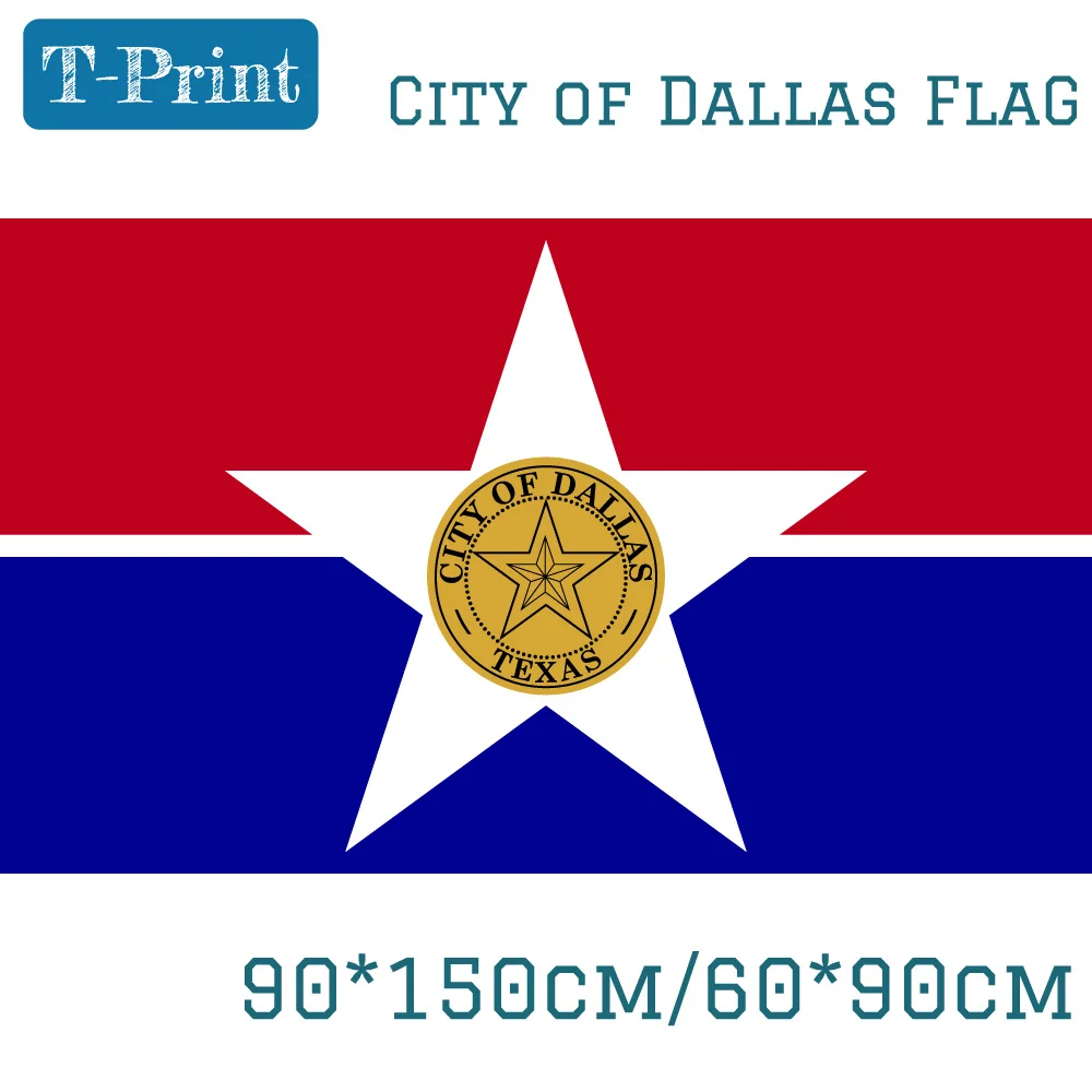 

Флаг США, город Даллас, 90*150 см, 60*90 см, флаг 3x5 футов, печатная фотография для событий, украшения дома