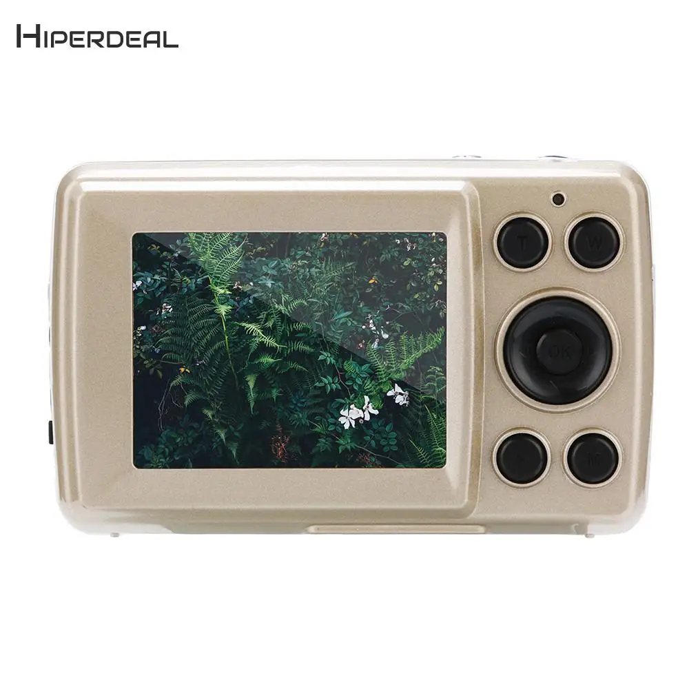 HIPERDEAL Professional DV Digital Mini Camera 2.4 Inch HD Screen Digital Camera 16MP Anti-Shake Face Detection Camcorder Gift