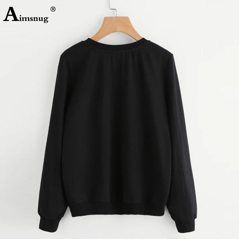 2019 Women Sweatshirts Ladies Causal Letter kitty Printed Hooded Sweatshirt Long Sleeve Pullover Tops Sudadera Mujer Pullover
