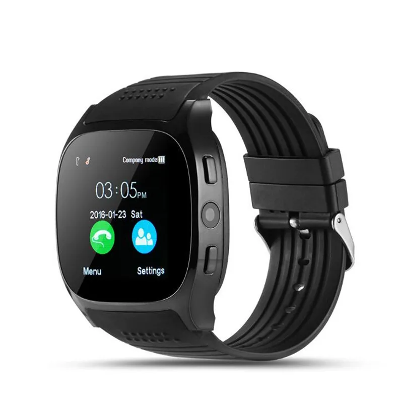 T8 Bluetooth спортивные Смарт-часы с Facebook Whatsapp Поддержка камеры SIM TF карты вызова Smartwatch для Android и IOS Телефон PK GT08