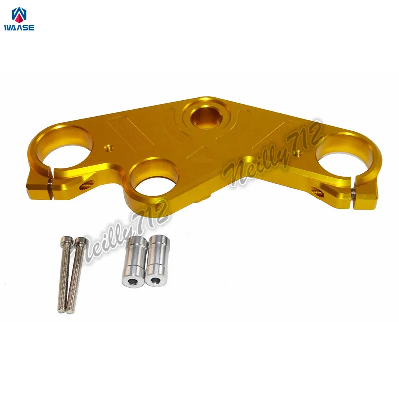 Top Clamp Yoke Upper Triple Tree for YAMAHA R3 Gold B