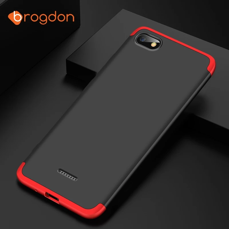 BROGDON Phone Cases For HXiaomi Redmi 6A Case Full Matte Back Cover For