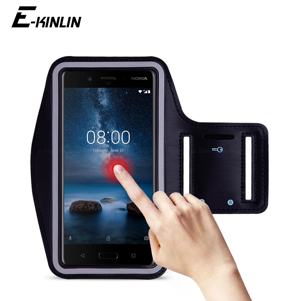 Водонепроницаемый нарукавник для занятий бегом и спортзалом Nokia 9 PureView 8 Sirocco C1 7 6 5
