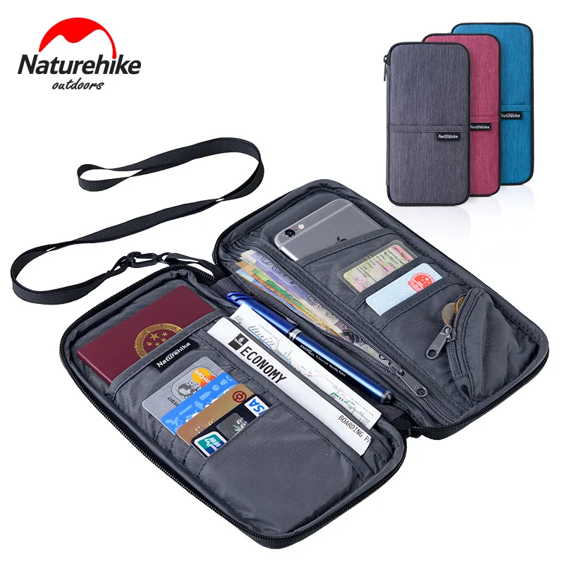 Documents Organizer Passports Holder Travel Wallet Zipper Case