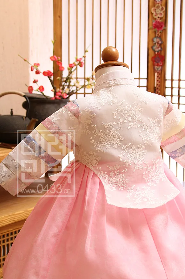  1 Year Old Traditional Baby Girls Dress Korean Hanbok Dress Stage Dance Copaly Costume Gift Childre