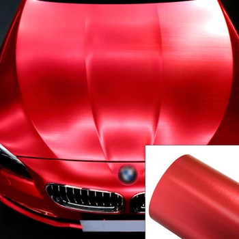 

PVC Vinyl Wrap Film Glue Stickers Car Sticker for Car Body Styling Ice Red 20cm/30cm/50cm/60cm/75cm