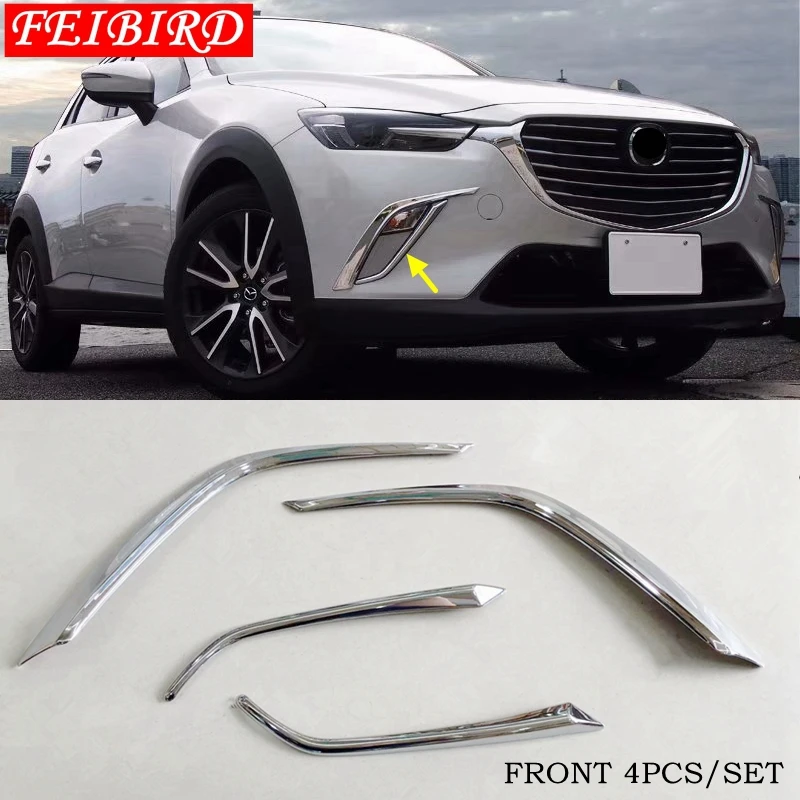 Передняя и задняя противотуманная фара для Mazda CX 3 CX3 2015 2018 осветительная лента век