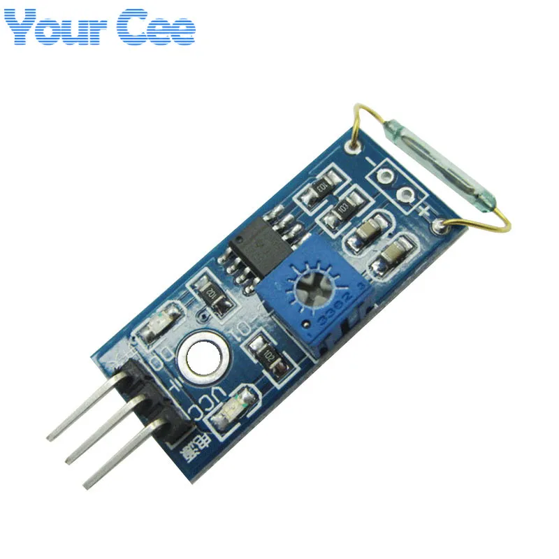 

10 pcs Reed Sensor Module Magnetron Module Reed Switch Magnetic Switch For Arduino