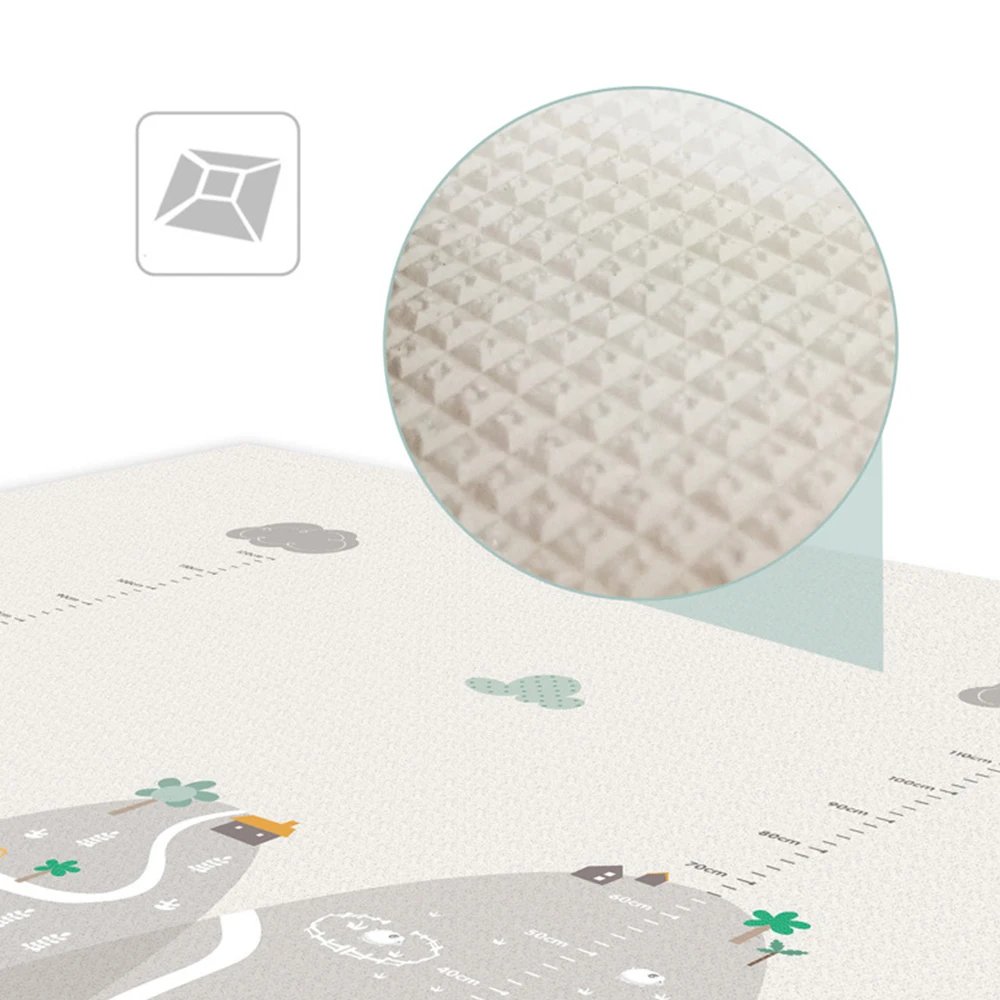 Puzzle de Espuma Esteira do Jogo do Bebê do Miúdo da Criança 1cm de Espessura Novo Tapete Infantil Esteiras Playmat Crawl Cobertor 200*180 Centímetros 3 Do Bebê do Miúdo Da Criança Playmat