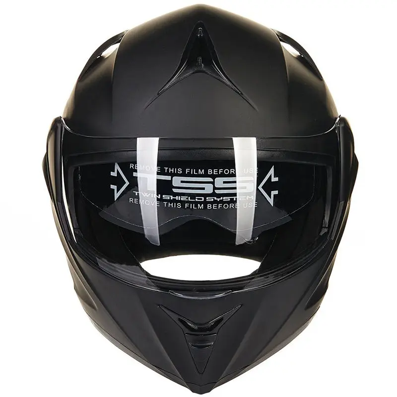 DOT Motorcycle Helmet Inner Removeable Flip Up Dual Visor Full Face Motorcycle Helmet Open Face Motorcross Road Bike MOTO Helmet (6)