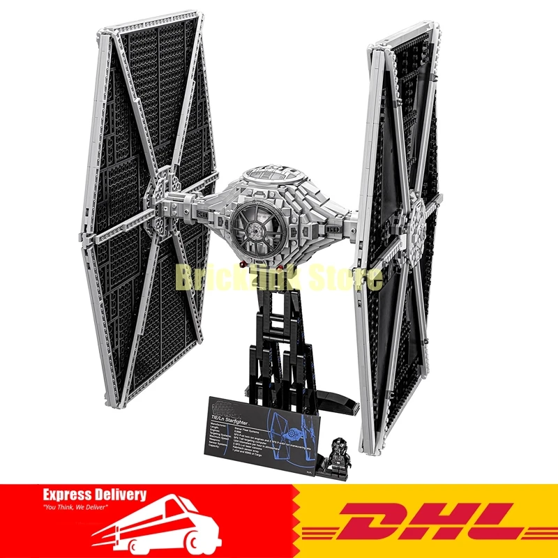 

IN STOCK LEPIN 05036 1685Pcs The TIE Fighter Model Building Kits Blocks Bricks Children Toys Gifts Compatible Legoinglys 75095