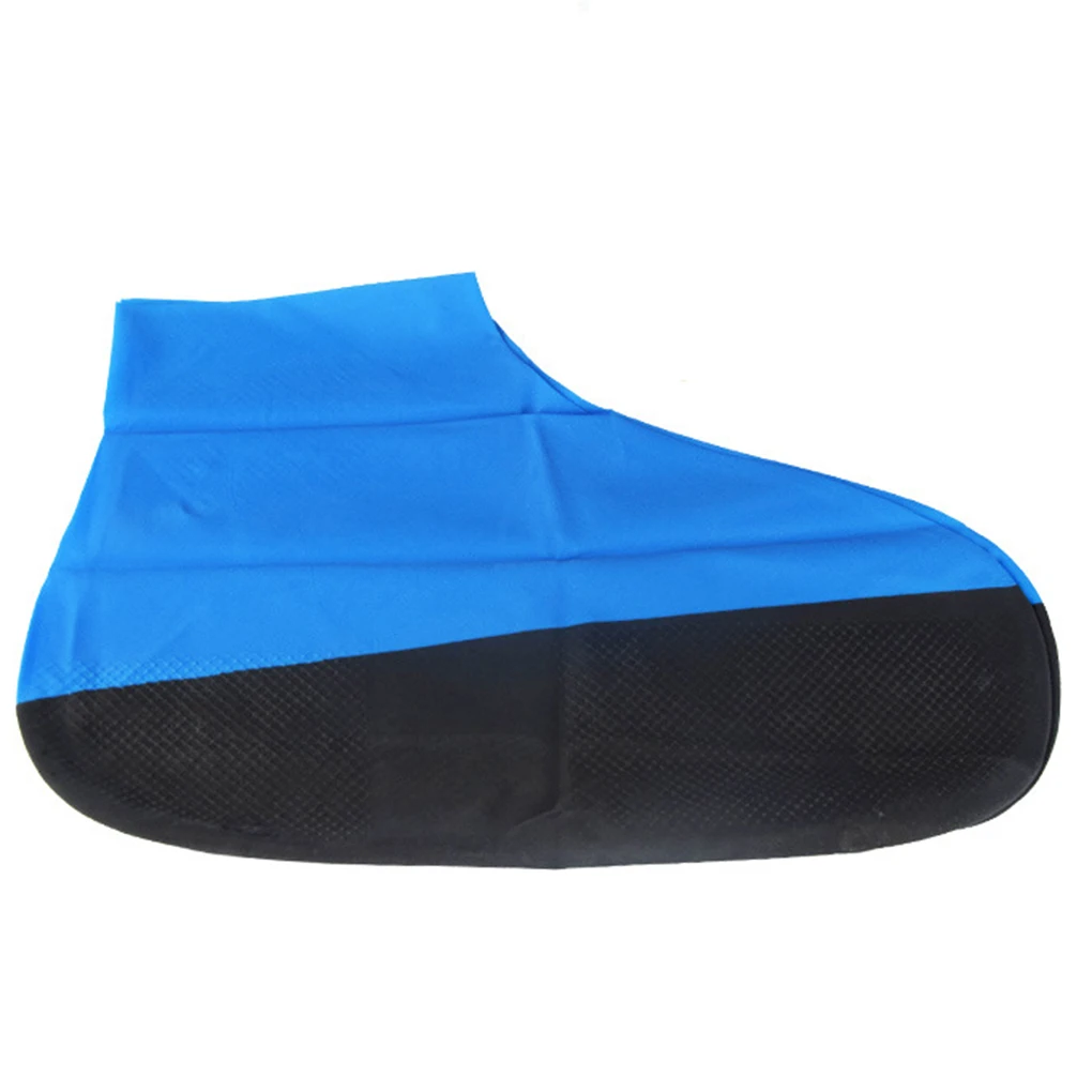 

High Tube Latex Waterproof Rain Shoe Covers Unisex Thickened Disposable Boot Protector for Outdoor