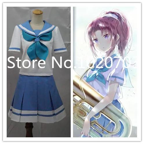 Звук! Euphonium Natsuki Nakagawa Riko Nagase Yuko Yoshikawa костюм для косплея |