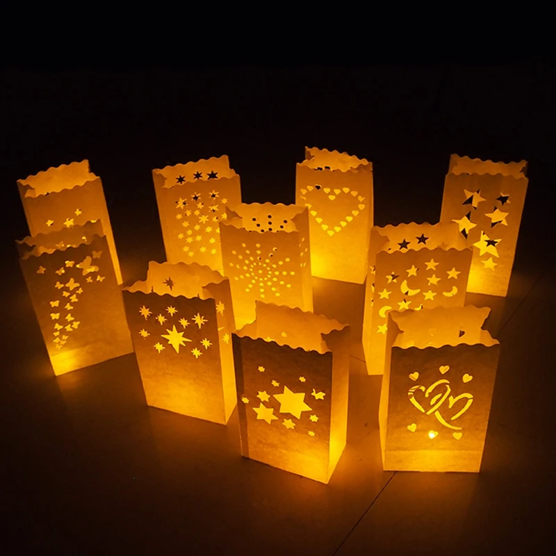 Paper Lantern Candle Bag  A