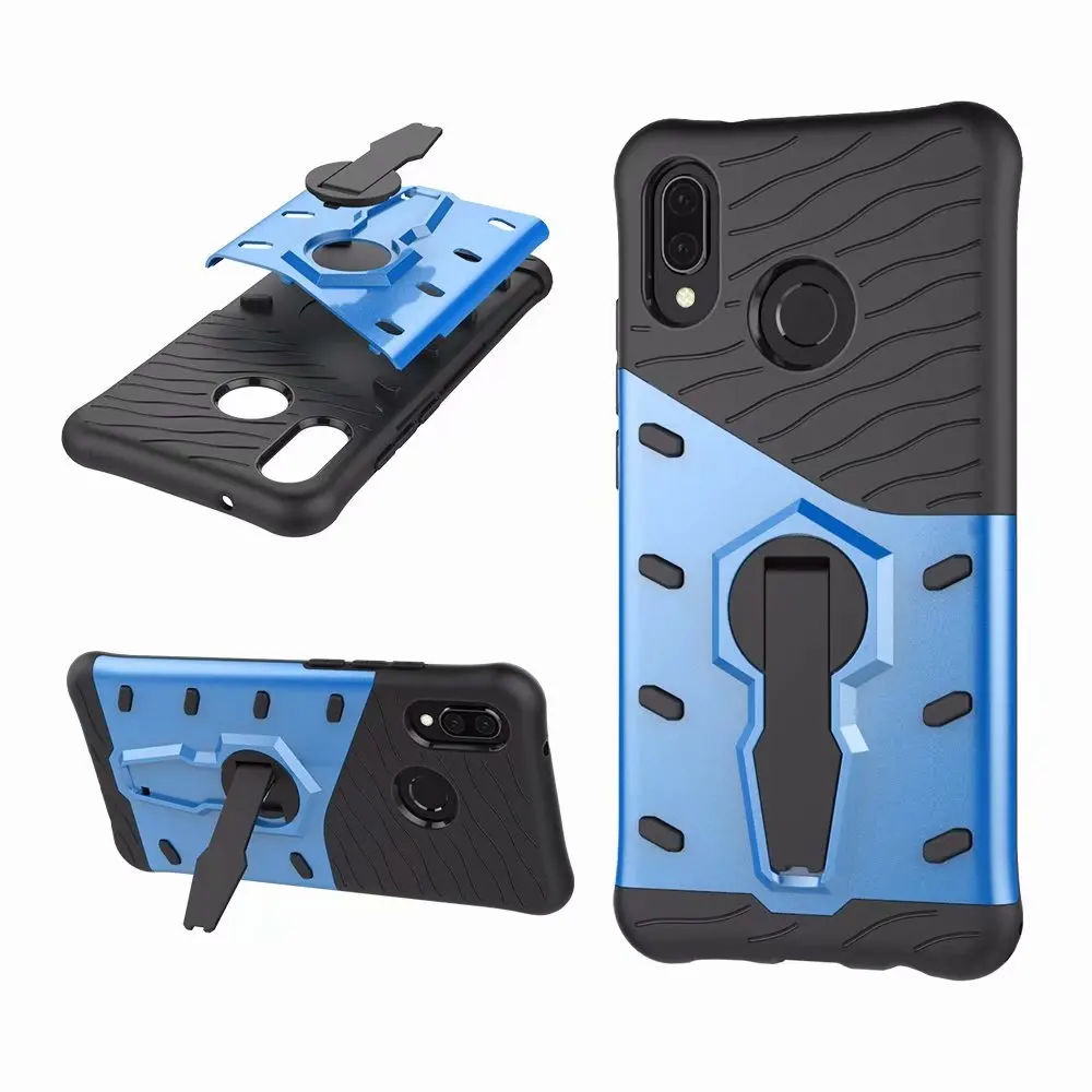 

For Huawei P20 Lite Case 360 Full Protection Silicon Anti-Knock Hard Plastic Robot Armor Back Cover For huawei P20 Pro P 20 Plus