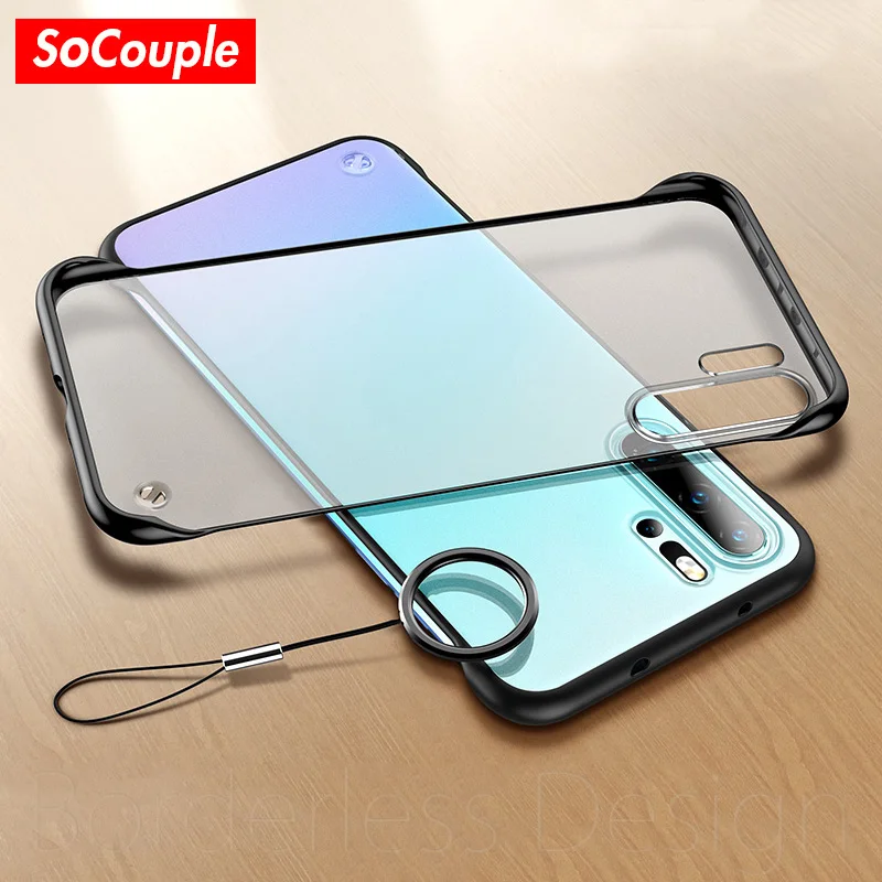 

SoCouple Ultra-thin Case For Huawei P30 P20 Pro Lite Mate 20 10 Pro Honor 20 Pro V20 Nova 3i 4 Plain Color Frameless Phone Cases