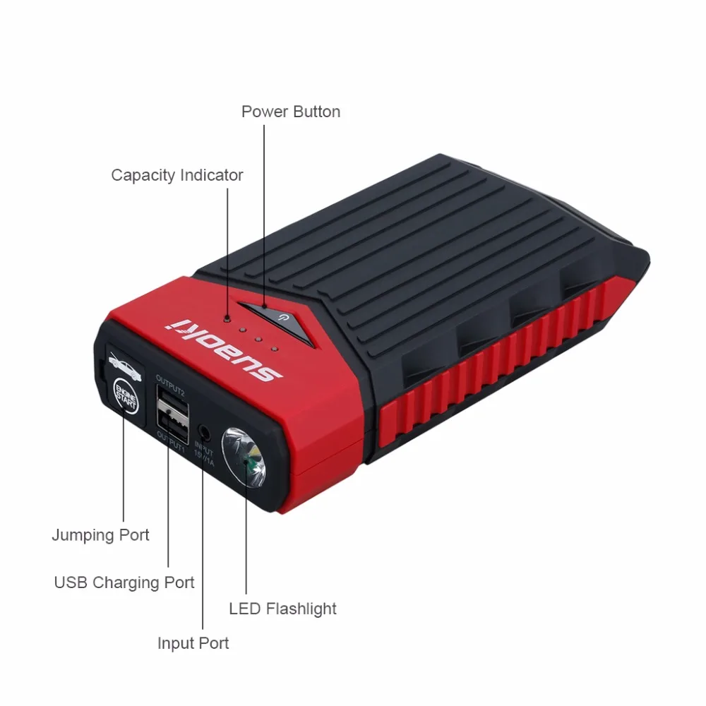 Buy Suaoki T10 12000mAh Car jump starter Power Bank
