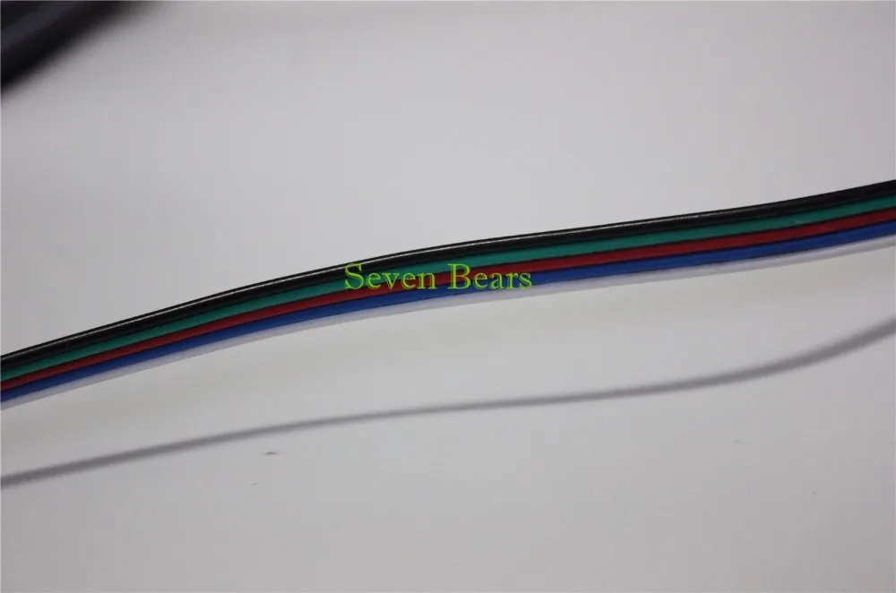Удлинитель кабеля 10 м 20 50 5 контактов RGBW RGBWW 22AWG RGB + черный провод шнур для
