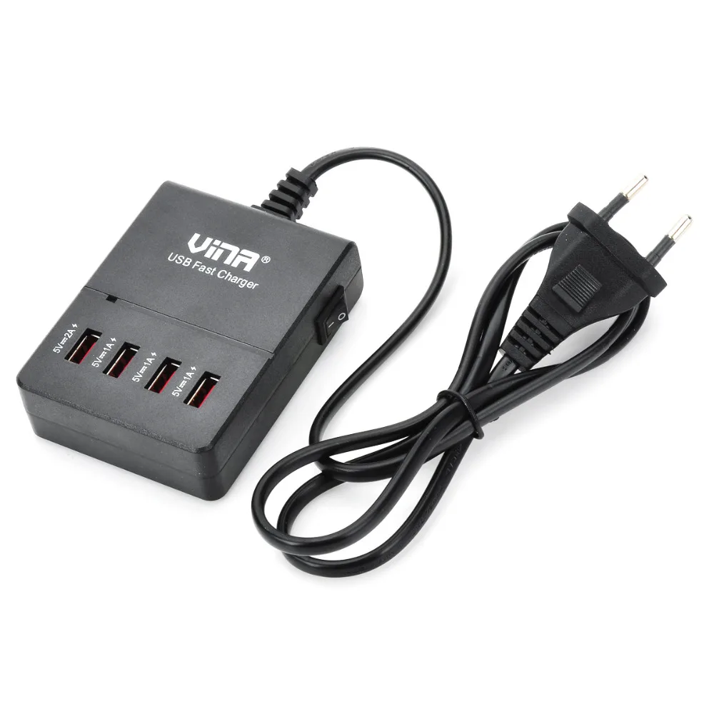TUTUO UPS 005 szybka ładowarka USB 5V4A 4 Port pulpit TUTUO UPS 005 szybka ładowarka USB 5V4A 4 Port pulpit