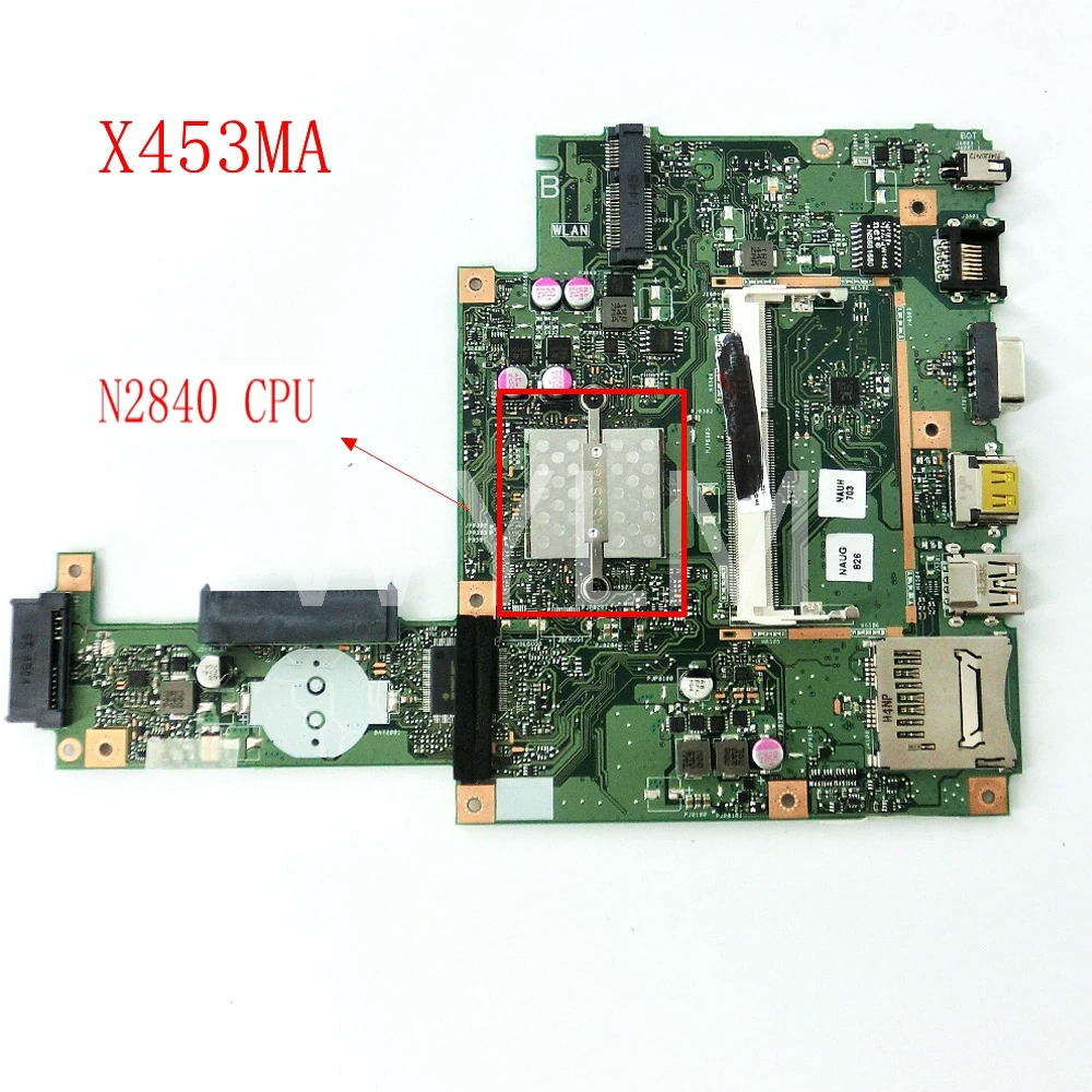 

X453MA With N2840CPU mainboard REV2.0 For ASUS F453MA X403MA D403M F403M X403M Laptop motherboard Tested Working free shipping