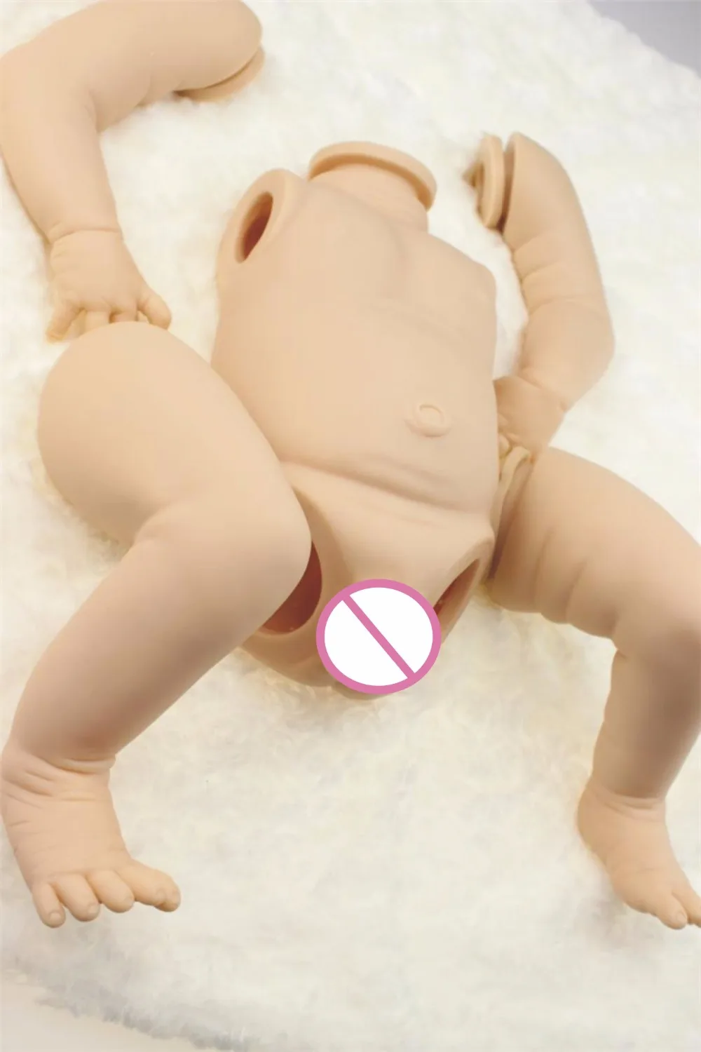 NPK DIY силиконовая виниловая Кукла reborn baby doll креативная Реалистичная кукла ручной