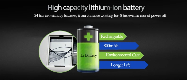 13.  High capacity lithium-ion battrery