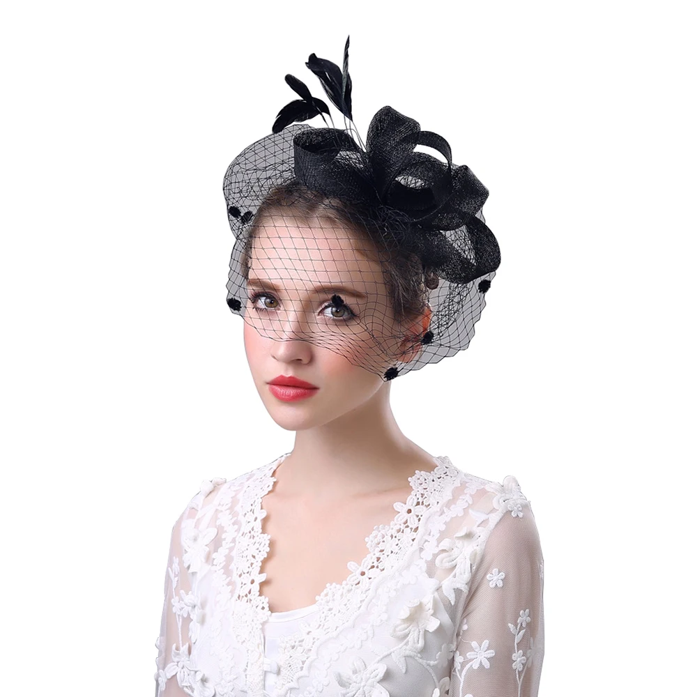 Новинка, Женская Свадебная шляпка для невесты, Цветочная повязка на голову, расческа для волос, свадебный головной убор, свадебные аксессуары, украшение
