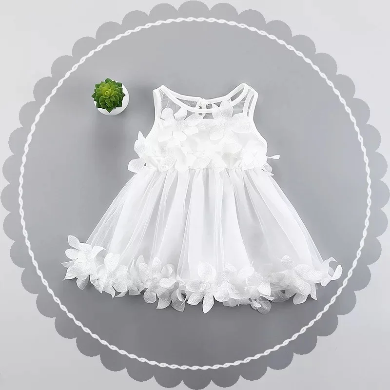 BNWIGE/летнее платье для малышей; платье принцессы с вышивкой в виде лепестков для девочек; платье подружки невесты для свадебной вечеринки; Пышное фатиновое платье-пачка; одежда для маленьких девочек