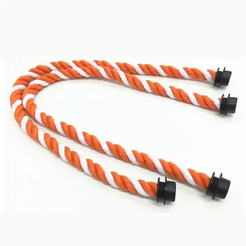 

1 pair 2 pcs 65cm 70 cm 50 cm double colors rope hemp handles 1 Pair Long Handle for O Bag Accessories Obag Handbags Women's