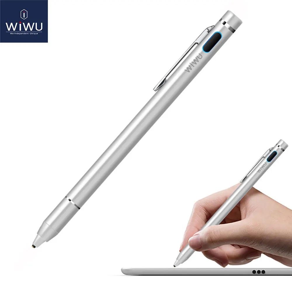 Скидка WIWU Стилус для iPad 2018 Pro 9,7 10,5 12,9 дюймов для Apple карандаш, стилус, ручка для емкостного экрана Универсальный стилус для сенсорного экрана
