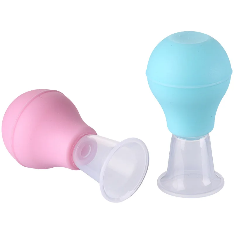 Silicone Nipple Aspirator Health Puller Breast Sag Flat Nipple Corrector Puller Retraction Pump Sucker Teat Massager Supplies