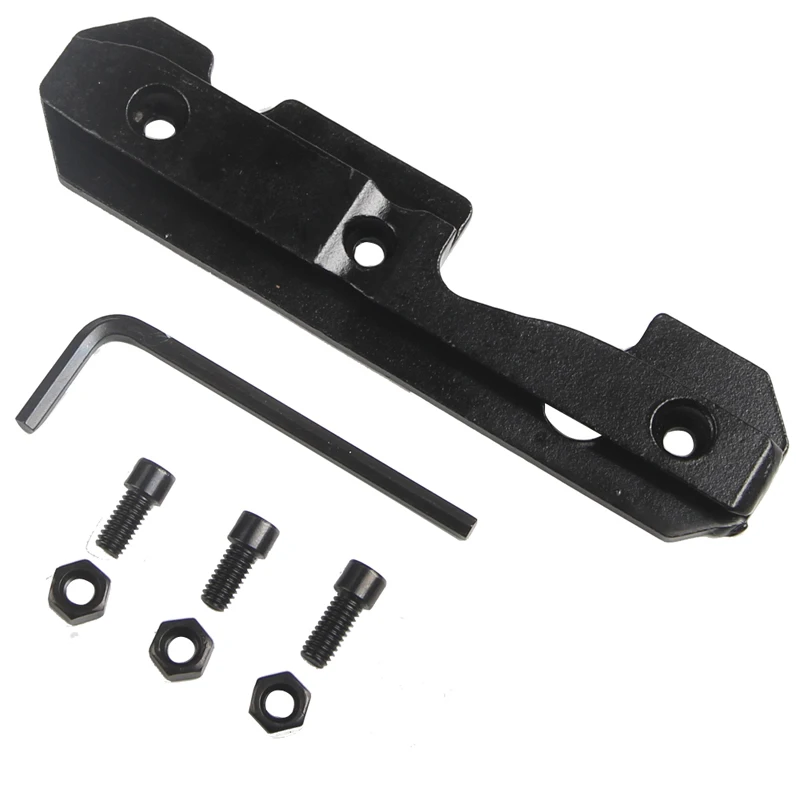 Tactical Airsoft Scope Side Rail Mount Metal Dovetail Adapter for