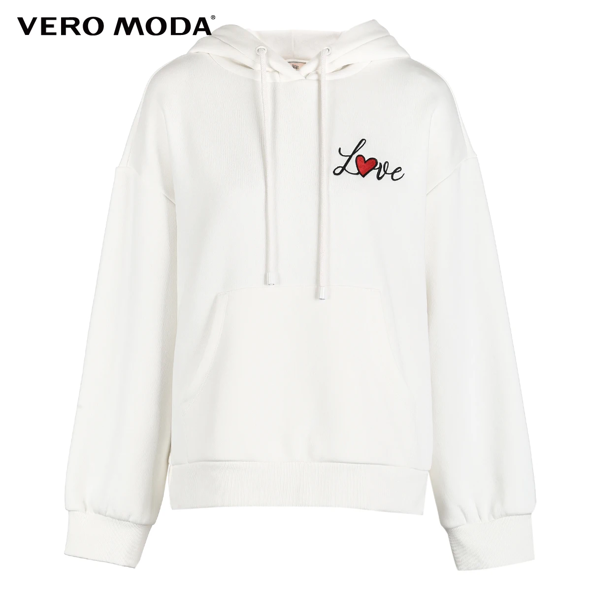 Vero Moda толстовка женская худи женские Новая женская хлопковая толстовка с надписью и короткими рукавами | 318433507