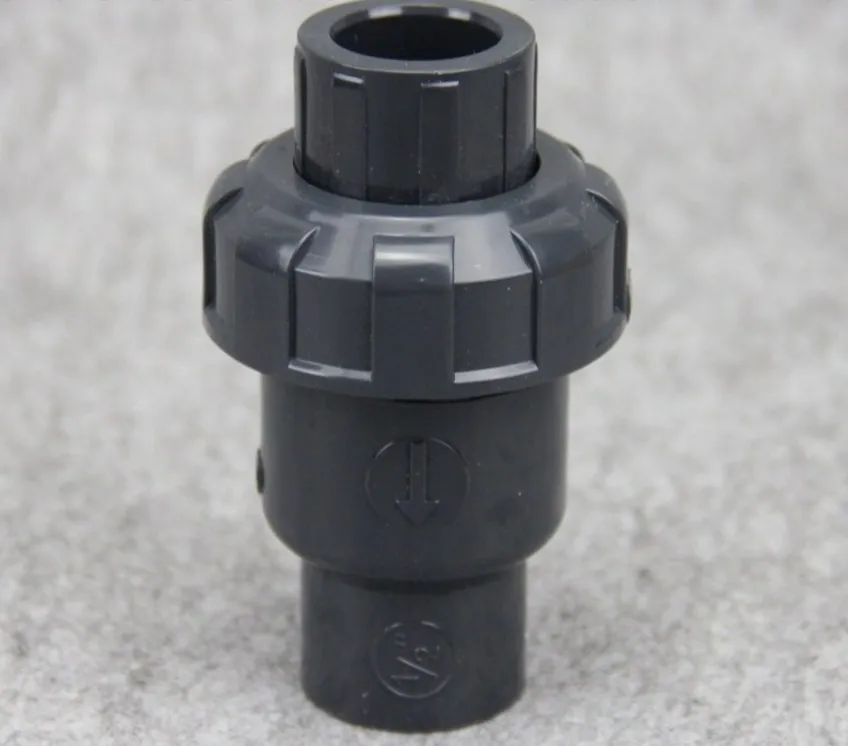 SANELY SANKING PVCU PVC non return Valve inner Plastic Flap Check DN25
