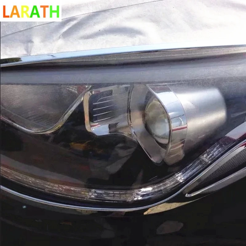 Для Hyundai ix35 2013 2014 2015 хром передние и задние фары лампы отделкой рамка декоративный