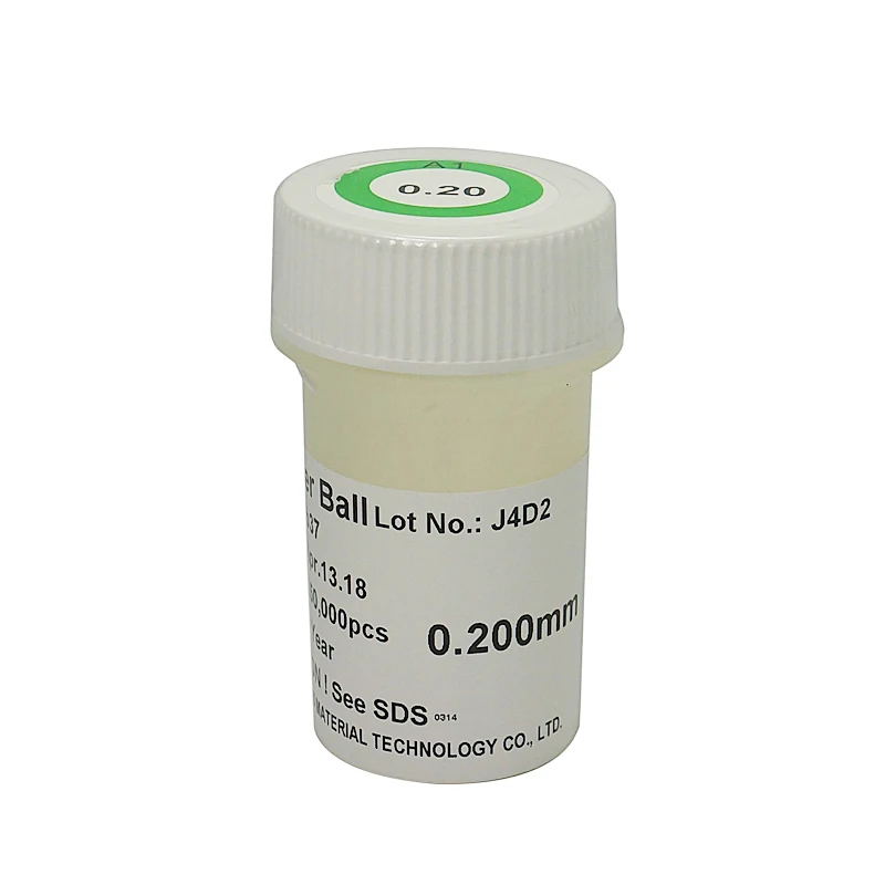

One piece PMTC Leaded BGA solder balls 250k 0.2 mm set for BGA reballing rework
