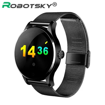 

Bluetooth Smart Watch Heart Rate Monitor for Remote Capture Music Smart Bracelet Waterproof Weather Report Clock For IOS Android