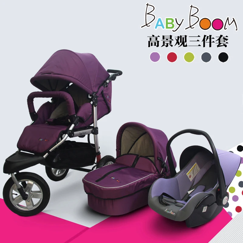 BabyBoom \ 3in 1 детская коляска с тремя колесами коляска прогулочная carrinho de bebe carrito bebe трехколесная коляска