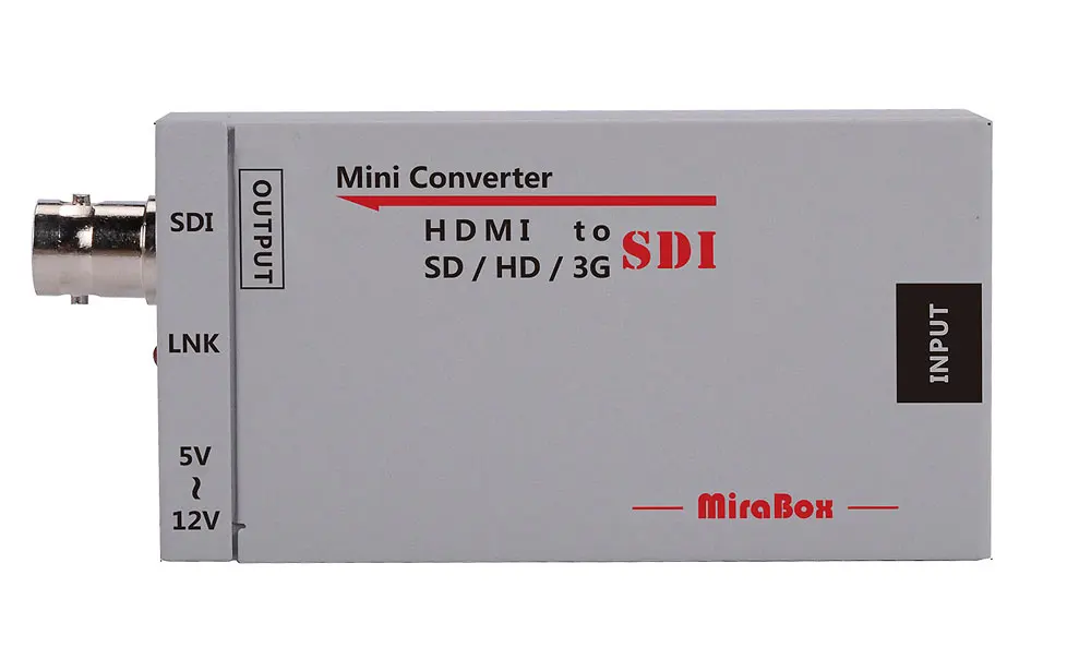 MiraBox 100m HDMI over Coax Extender Mini Size HDMI to SDI Converter+SDI to HDMI Converter HDMI Extender over Coaxial Cable (2)