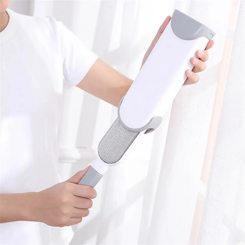 

Cleaning Brushes Tool Clothes Pet Hair Remover Electrostatic Dust Cleaner Static Magic Fur Reusable Dust Brush Sticking Roller