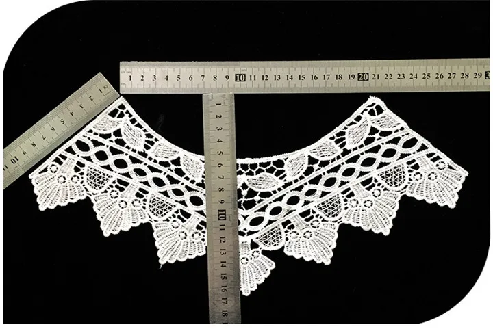 13 Lace Ribbon DIY Fabric Lace Trim Apparel Sewing Women Dress Decor Beautiful China Style Flower Applique Lace Embroidery Neckline