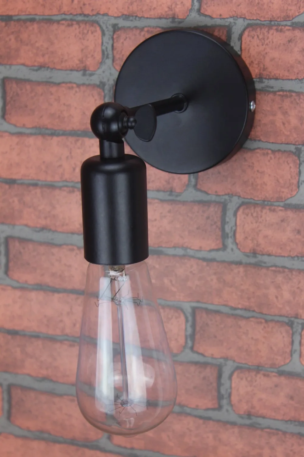 Винтажный настенный светильник, промышленный деревенский настенный светильник, настенный светильник, фитинг 110 В-240 В, лампа для спальни, светодиодные Настенные светильники