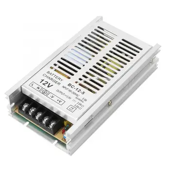 

12V Generator Battery Charger Aluminum Case Lead-acid Battery Charging Module Temperature Battery Charging