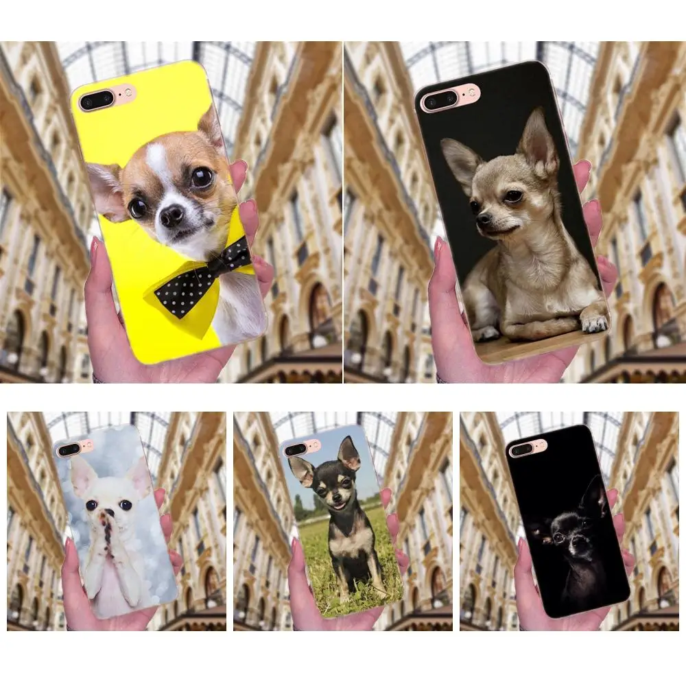 

Animal Chihuahua Dog For Huawei Mate 7 8 9 10 20 P8 P9 P10 P20 P30 Lite Plus Pro 2017 Soft Silicone TPU Transparent Cases Covers