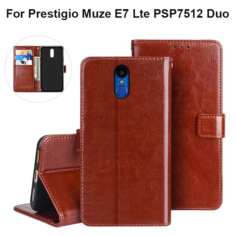 

Free Shipping! Prestigio Muze E7 Lte Case Cover Flip PU Leather Case For Prestigio Muze E7 Lte PSP7512 Duo Cover Capa Phone bag