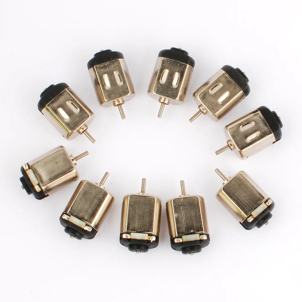 10pcs Long Axis Strong Magnetic130 motor 3V 580mA 19500RPM toy model | Обустройство дома