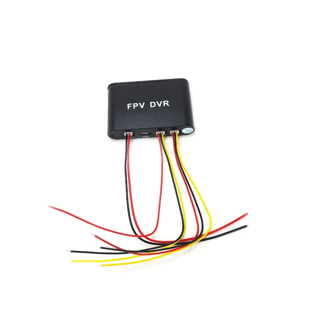 Видеорегистратор D1M FPV AV DVR Micro 1CH 1280x720 30f/s HD с поддержкой 32G TF карты работает