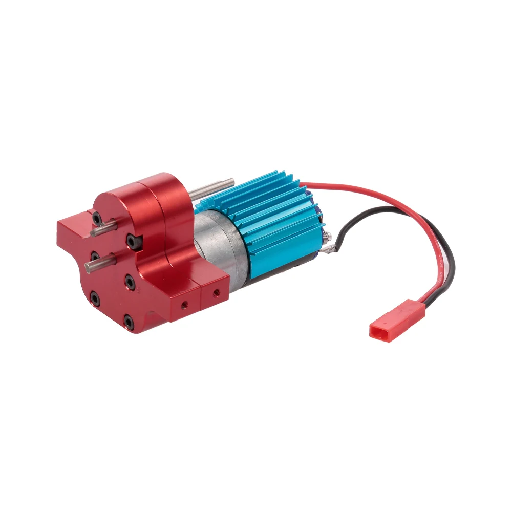 

RC Car 370 Replaceable Carbon Brush Motor with Metal Gear Box for WPL C14 C24 B14 B24 B16 B36 JJR/C Q60 Q61 Q62 Q63 Q64 Q65